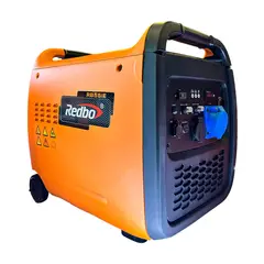 REDBO - Generador Inverter RB-55ie "Inverter Pro 5500" (5.5 kW, 223cc, Partida Eléctrica, Silencioso)