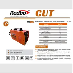 REDBO - Cortadora de Plasma Inverter CUT-55