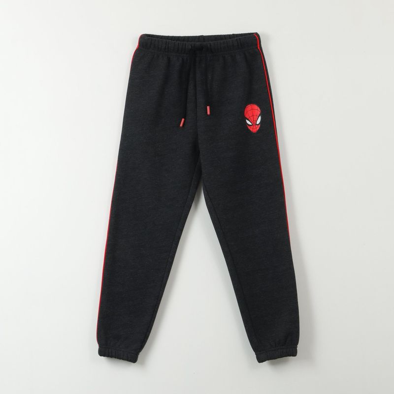 MARVEL - Pantalon De Buzo Niño Spiderman Lineas Negro Marvel