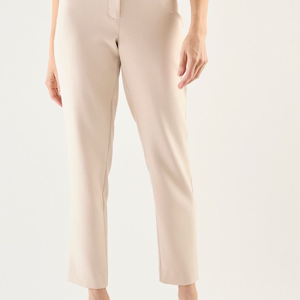 MA GRIFFE - Pantalon Beige Mujer Magriffe