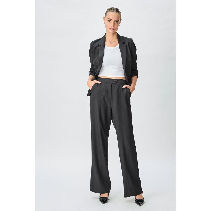 IO - Pantalon Negro Mujer Io