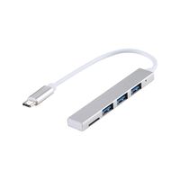 Hub Adaptador Usb Tipo C 4 en 1 para PC/Smartphone