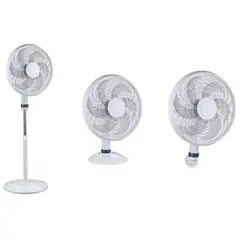GENERICO - Ventilador 3 en 1 Pedestal RD-40F-3H Recco