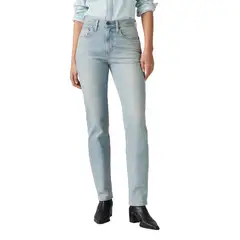 LEVIS - Jeans Mujer 724 High Rise Straight Celeste