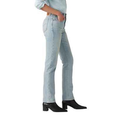 Imagen 2 del producto Jeans Mujer 724 High Rise Straight Celeste