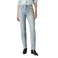Jeans Mujer 724 High Rise Straight Celeste