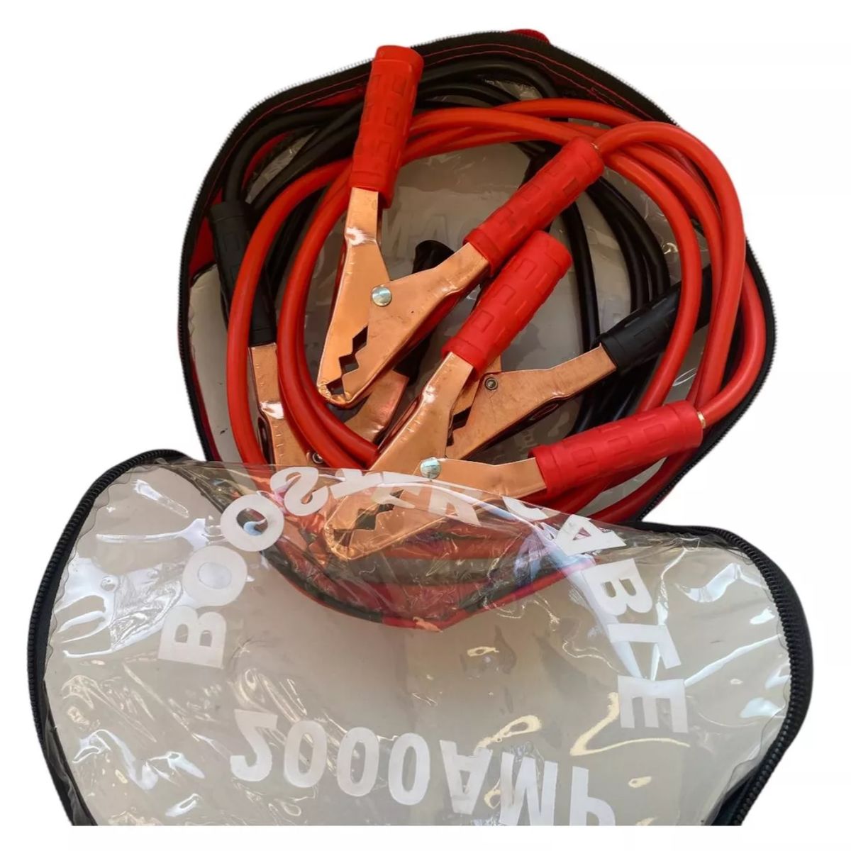 GENERICO - Cable Puente Auxiliar Auto Bateria 2000 Amp