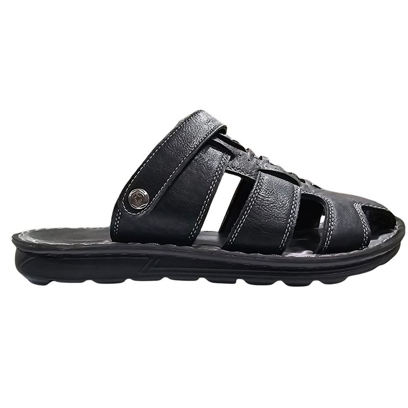 ZAPATILLACHILE - Chala de Cuero Para Hombre Estilo y Resistencia