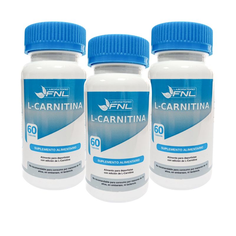 FNL - Pack 3 Carnitina Fnl 180 Capsulas 3x60 Caps