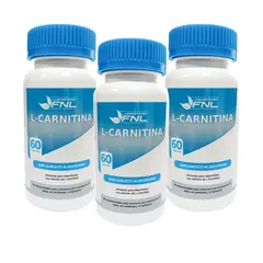 FNL - Pack 3 Carnitina 180 Capsulas 3x60 Caps