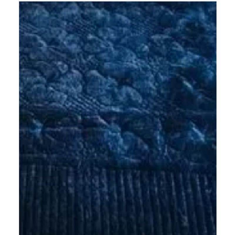 GENERICO - Piecera polar tela reversible 95x210 cm color azul