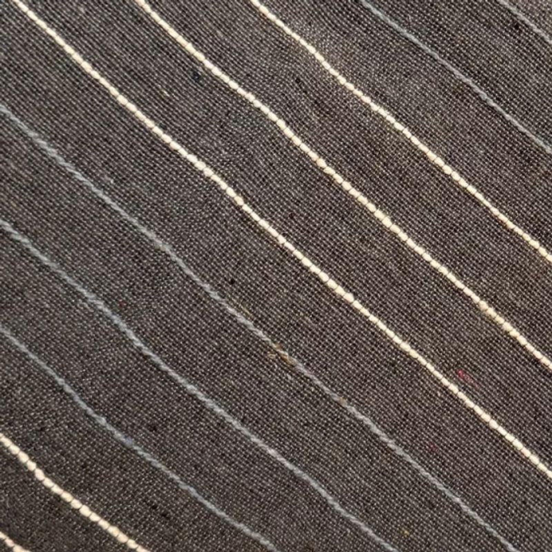 GENERICO - Manta o piecera tejida 220x240 cm color gris