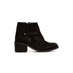 GIANI DAFIRENZE - Botin Mujer De Cuero Nadia Negro C1