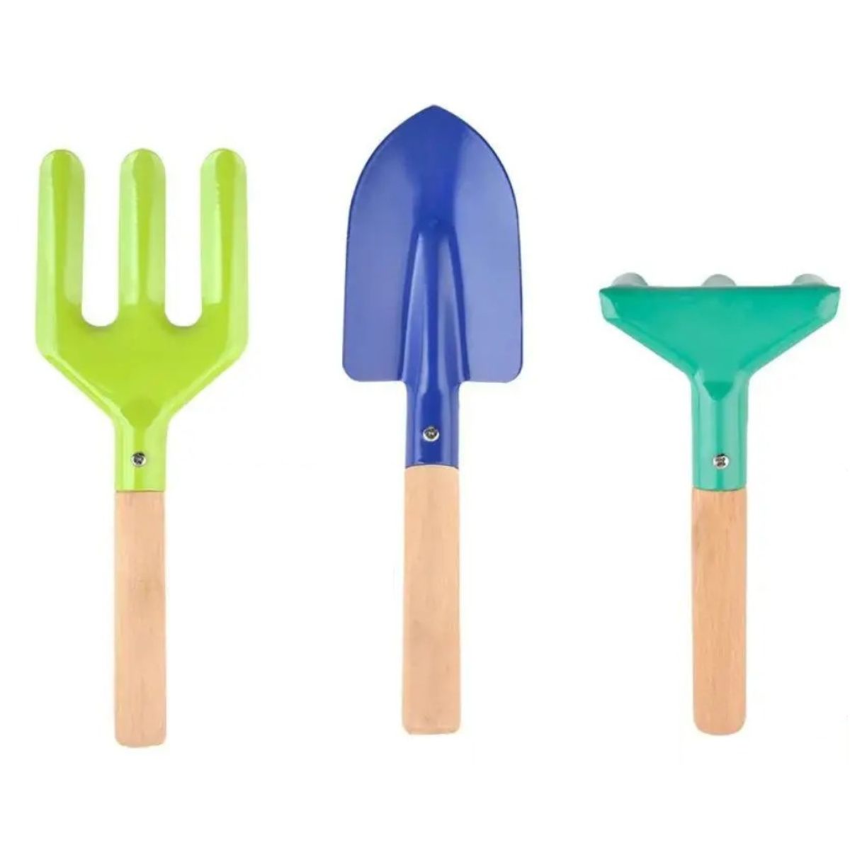 GENERICO - Set Jardineria Mini Palas Rastrillo Flores Plantas Niños