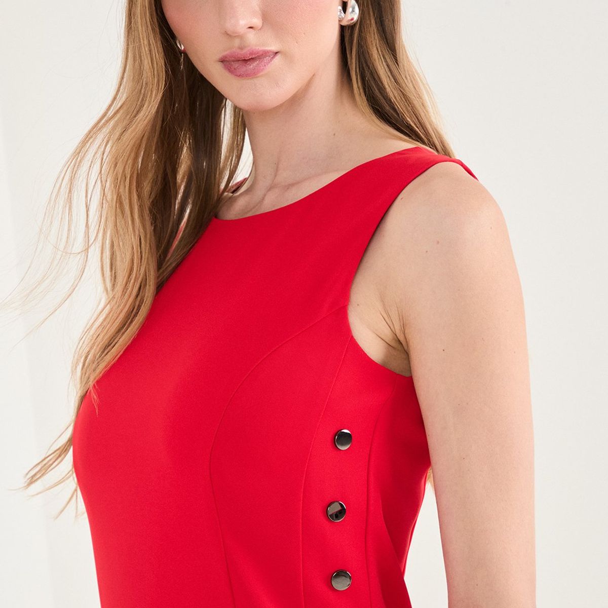 ASH - Vestido Corto Rojo Mujer Ash