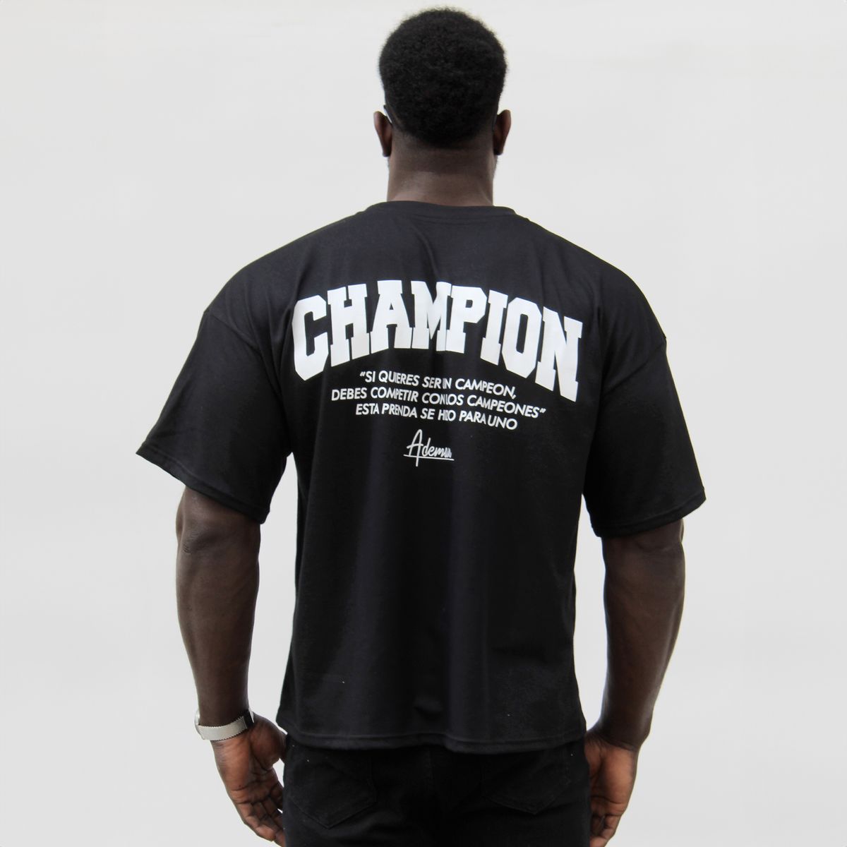 ADEMAN - Polera oversize edition Champion