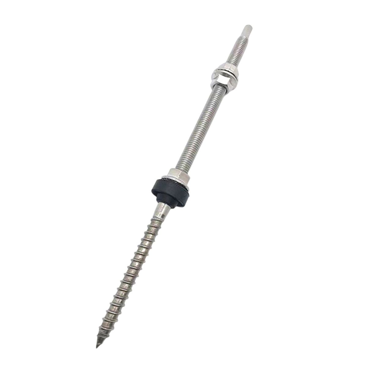 SOLIOT - Pack 6 Fijaciones Pernos De Suspensión 180mm Anclaje Solar