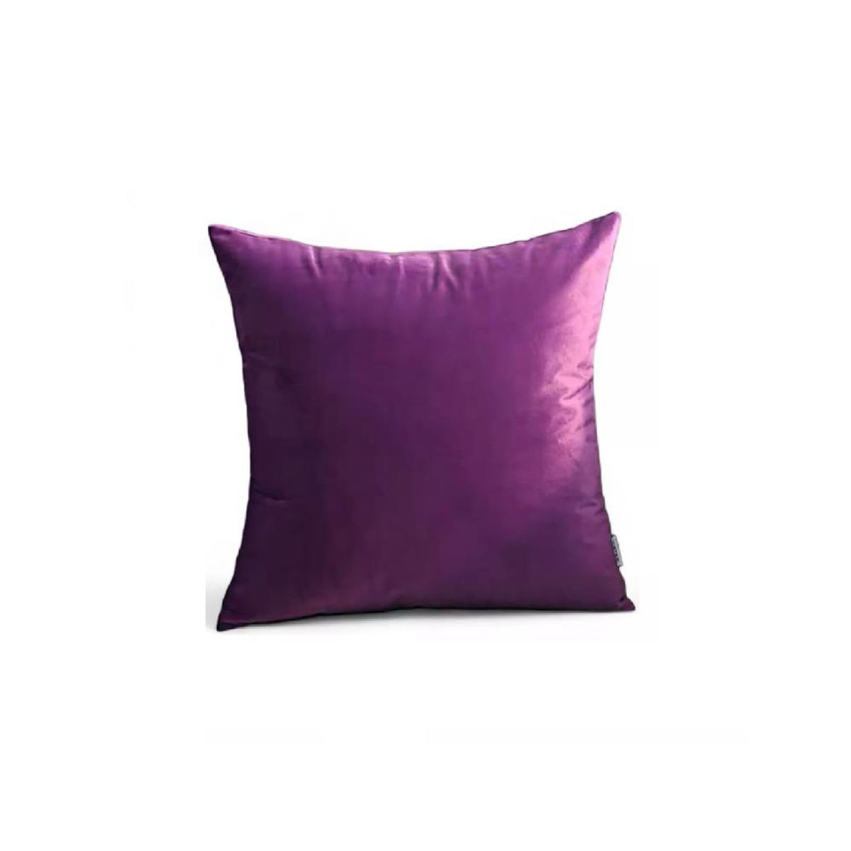 GENERICO - Funda Cojín Velvet Terciopelo Liso en Variedad de Colores - Morado