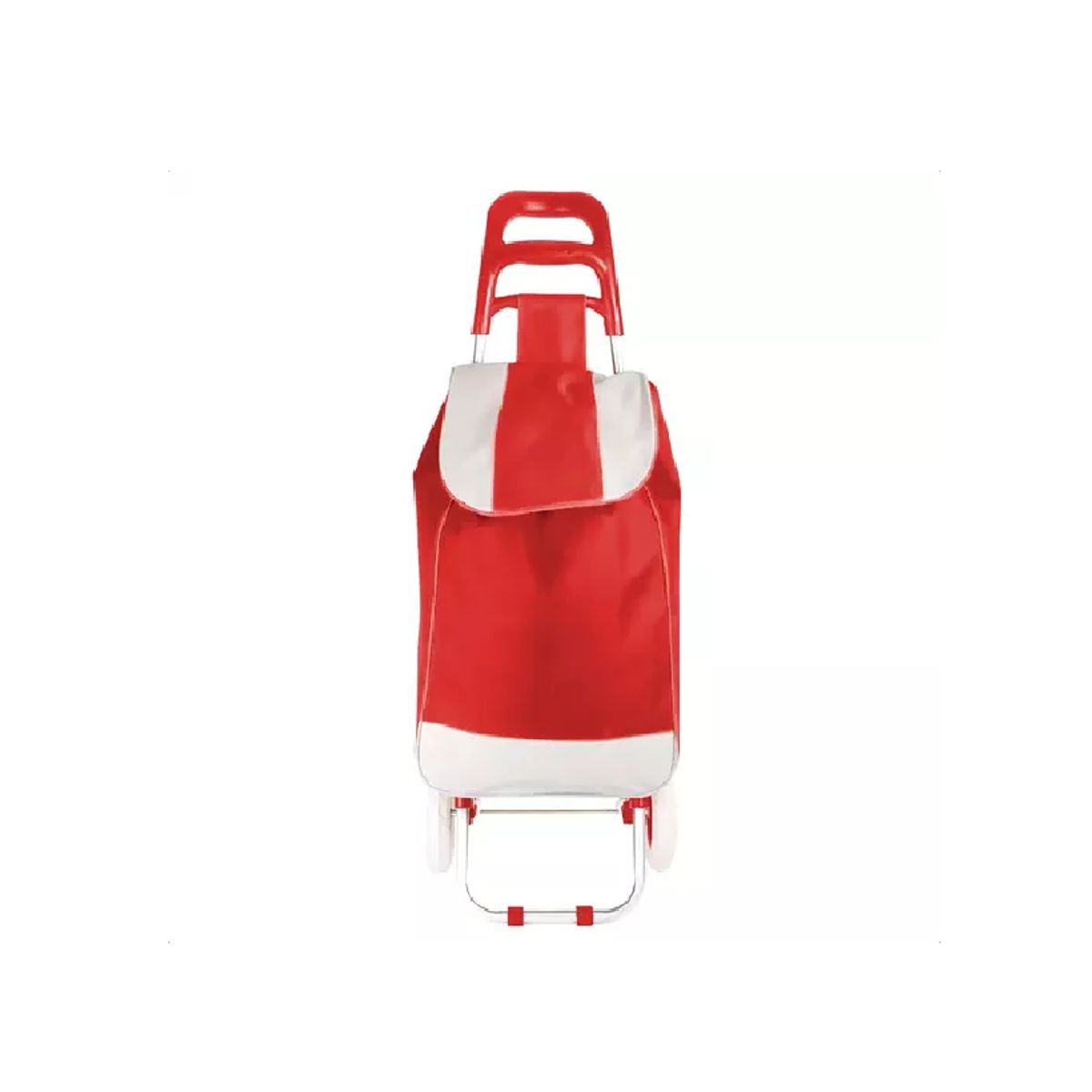 GENERICO - Carrito de compras plegable 30 kg color rojo
