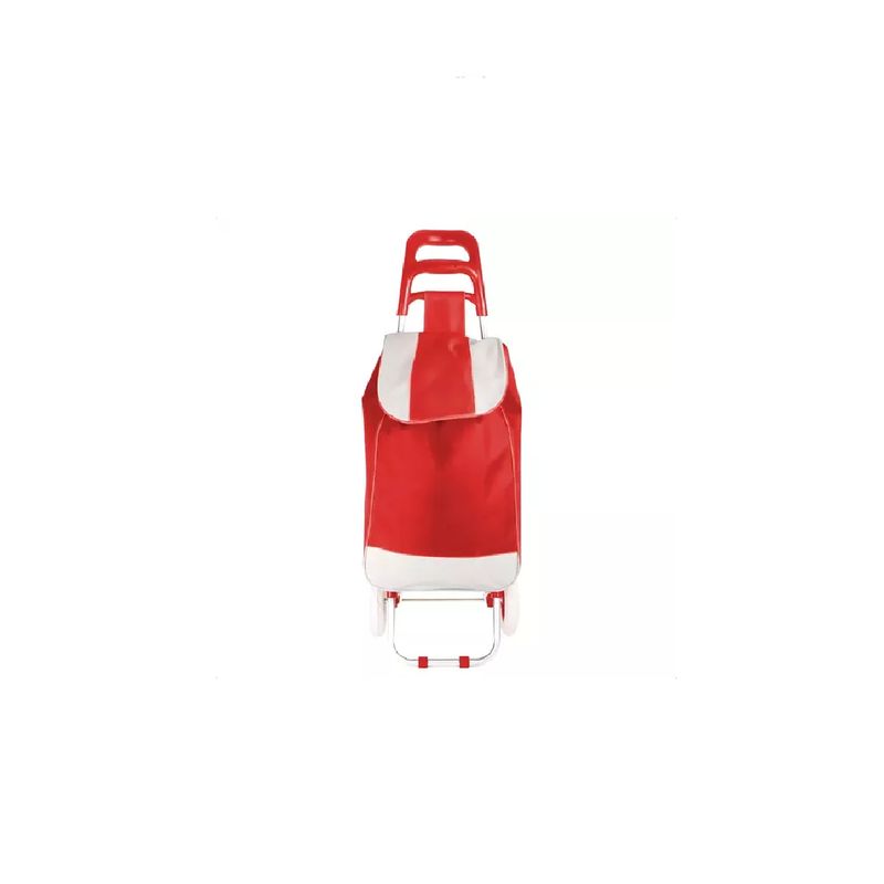 GENERICO - Carrito de compras plegable 30 kg color rojo