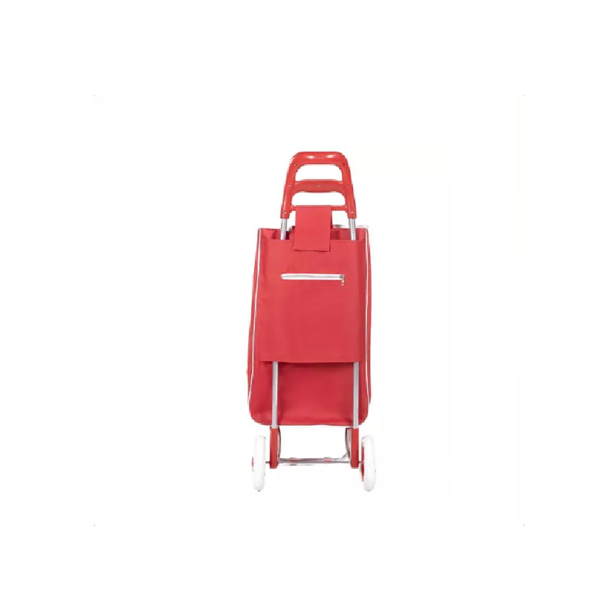 GENERICO - Carrito de compras plegable 30 kg color rojo