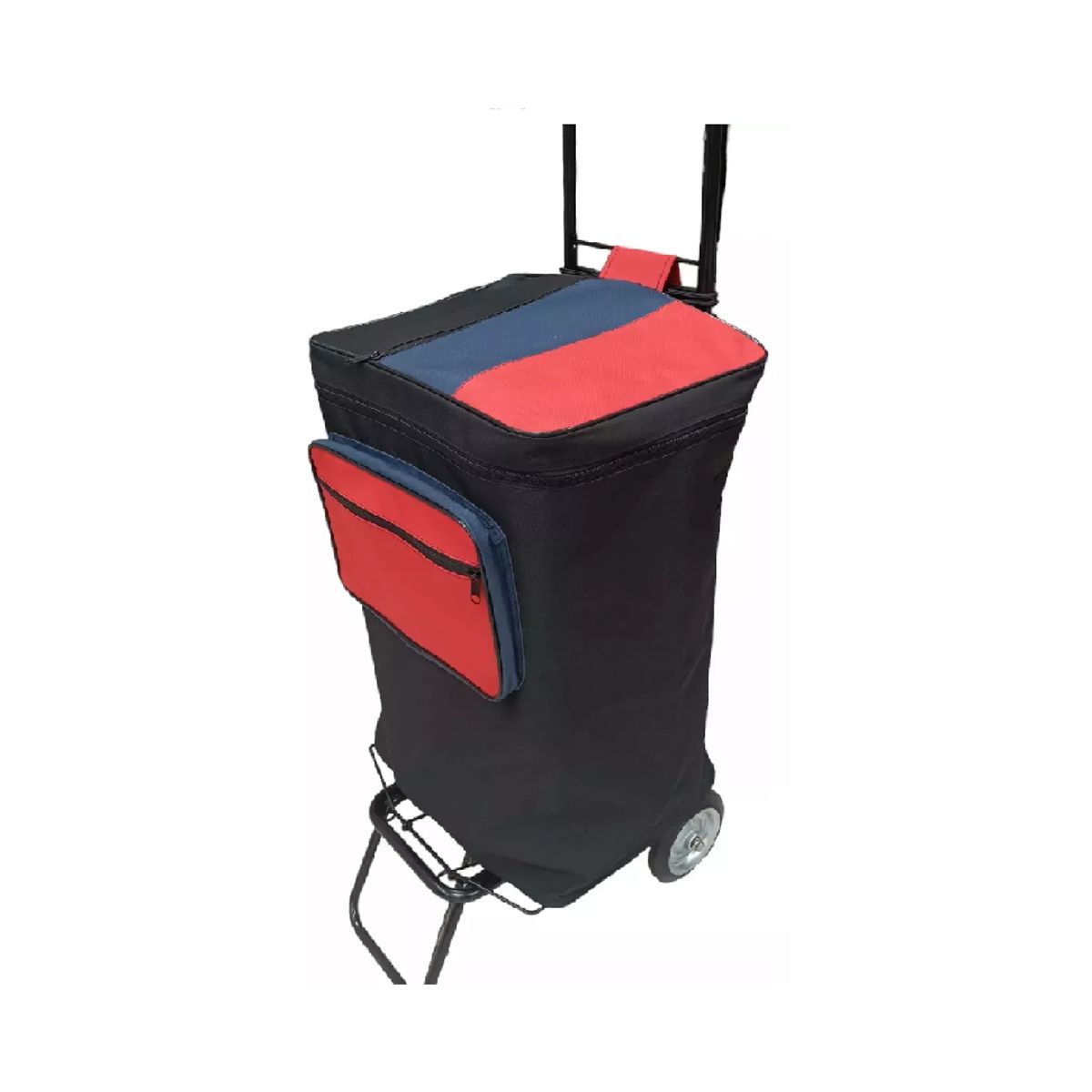 GENERICO - Carrito de compras plegable 60 kg color negro