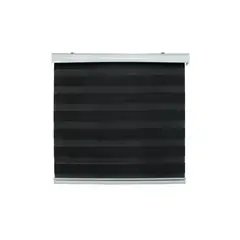 GENERICO - Cortina Roller Duo Zebra Día Noche 150x200cm Negro
