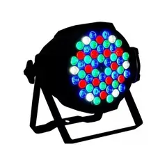 GENERICO - Disco Rítmico Multicolor Luz Led Para Disco Carrete 54 luces RGB