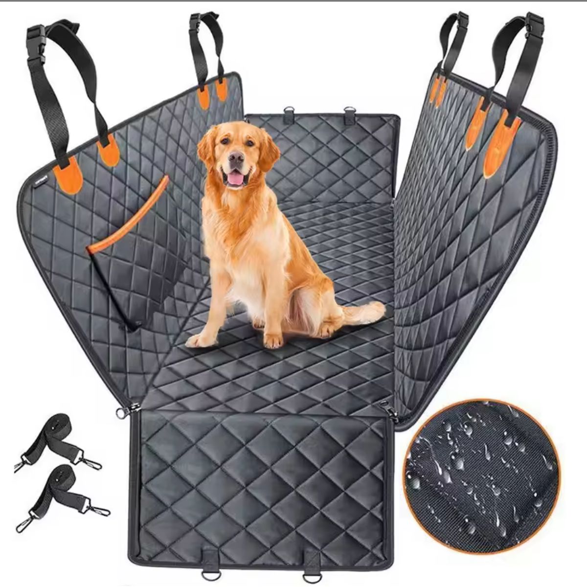GENERICO - Protector Asiento - Funda De Auto Para Mascotas Perros Gatos
