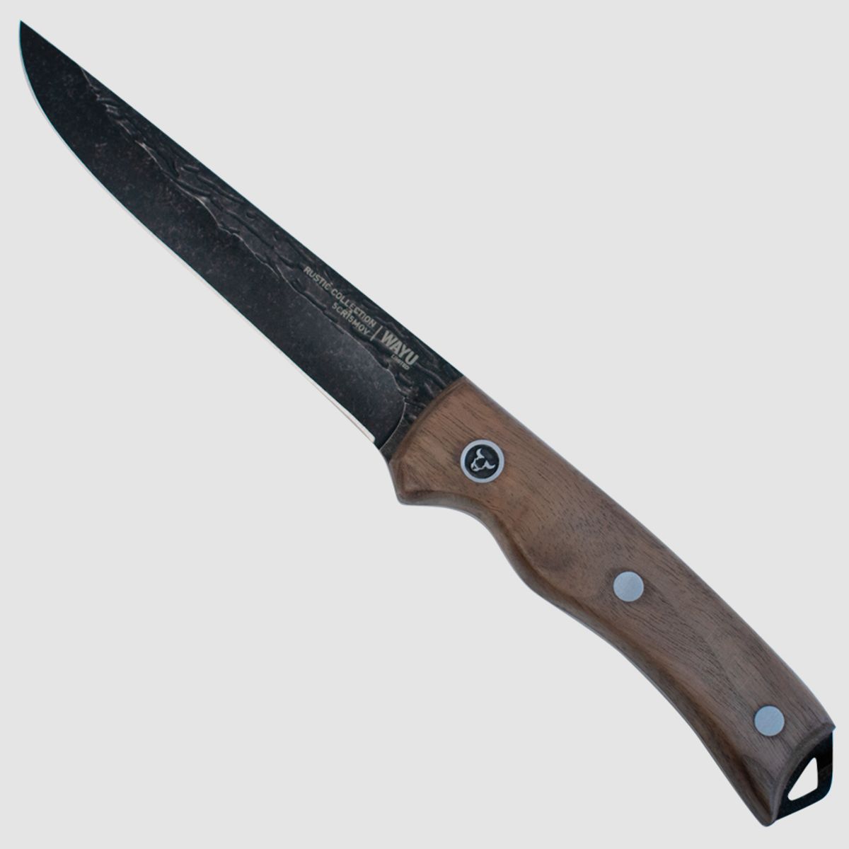WAYU - Cuchillo Utility Con Funda Rustic Collection Wayu