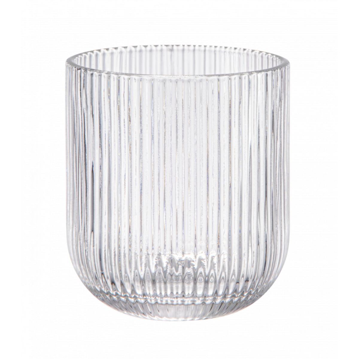 LUGANO - Set 6 Vasos Bajos 27 cl Vidrio Transparente Lugano