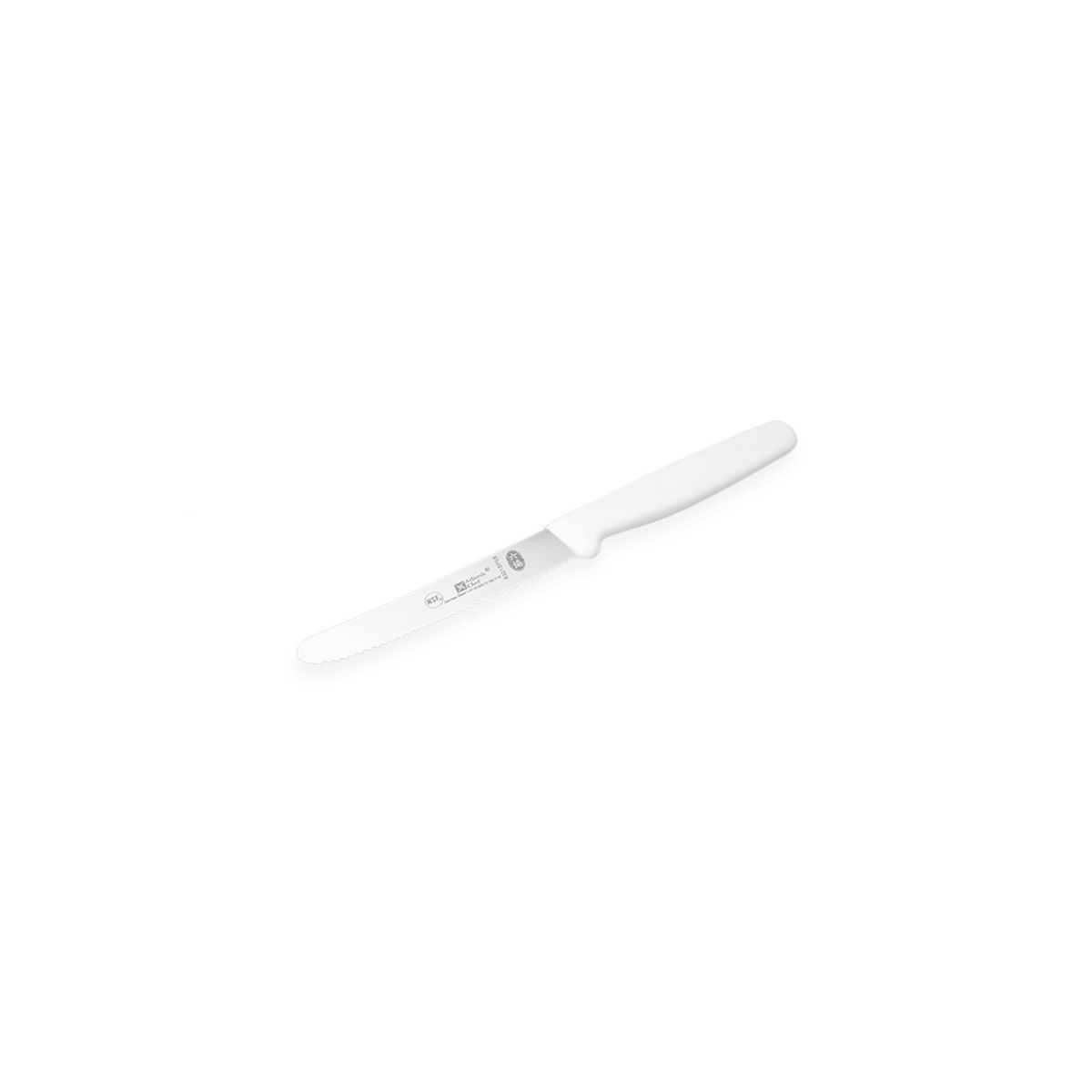 IMAHE - CUCHILLO UTILITARIO PUNTA REDONDA 11 CM. BLANCO IMAHE