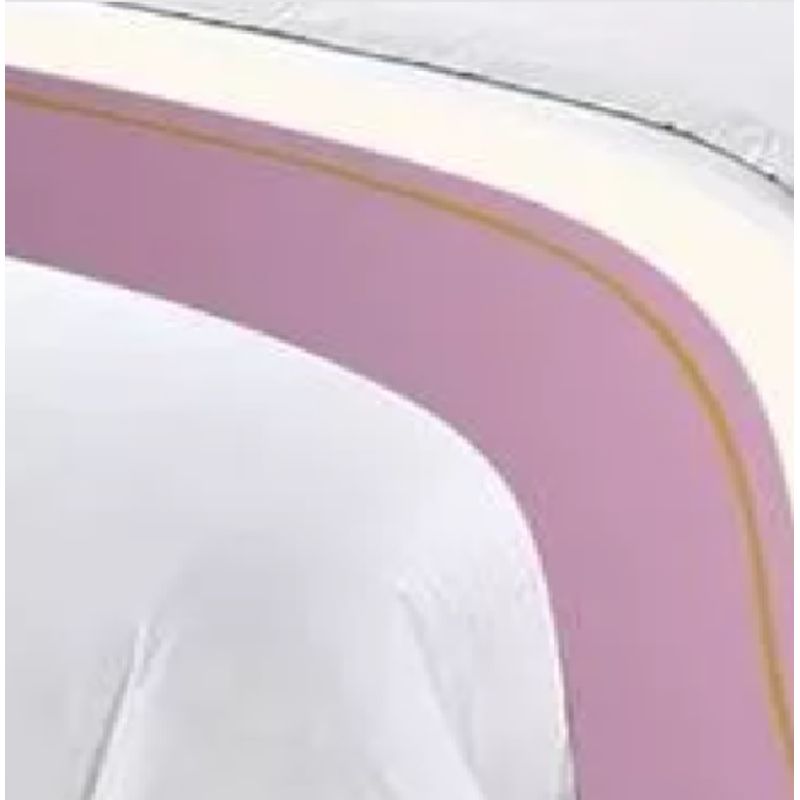 GENERICO - Pieceras cama decorativa 60x200 cm + 2 fundas 45x45 diseño 6 rosa