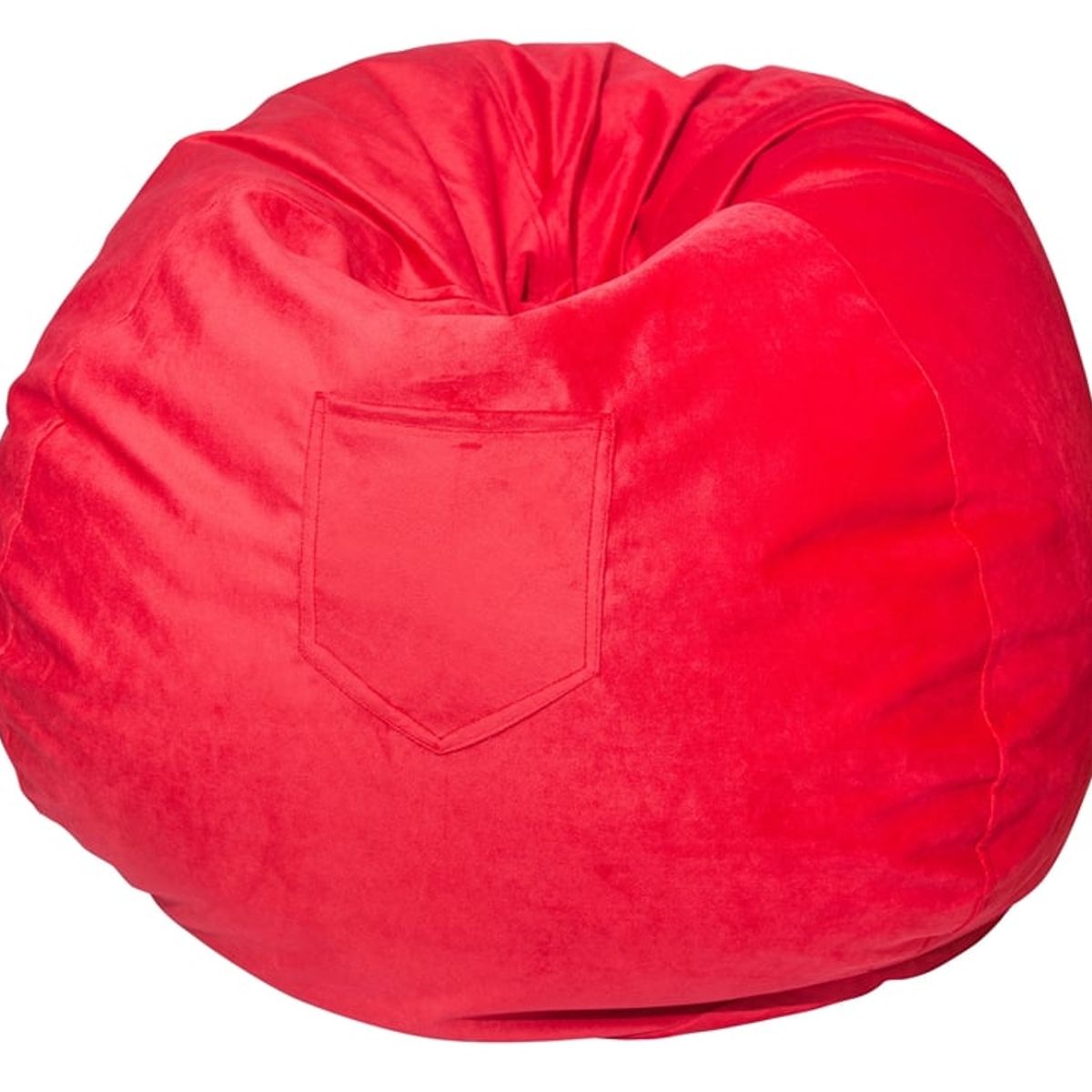 GENERICO - Pouf Pera Felpa Fucsia 100x120x120 Maxima Design