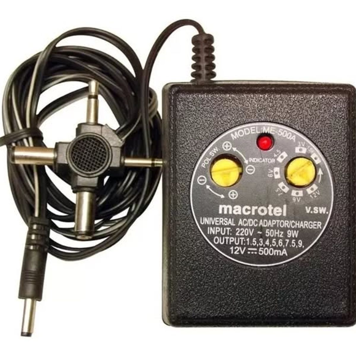 GENERICO - Eliminador de pilas 500 mAh macrotel