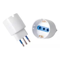 GENERICO - Adaptador Schuko 10A 2P+T 2200 W