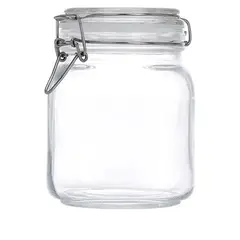 TOPSOC - Frasco Vidrio Hermético Conserva Alimentos 1000ml