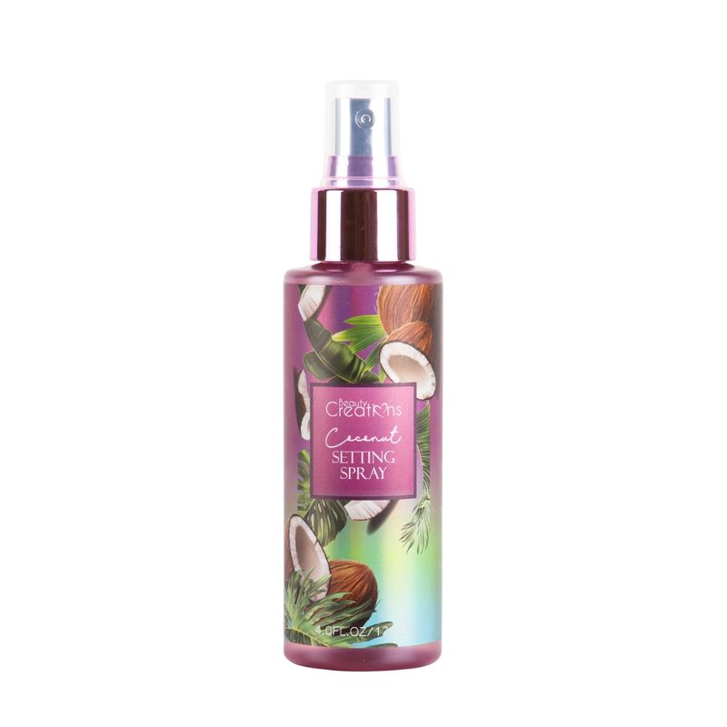 BEAUTY CREATIONS - FIJADOR DE MAQUILLAJE BEAUTY CREATIONS SETTING SPRAY COCONUT