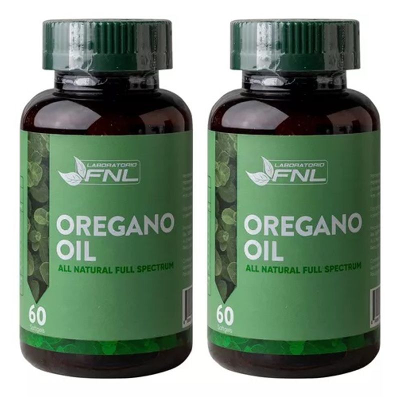 FNL - Aceite de Oregano Oil Fnl 120 Capsulas Blandas 2x60.Caps