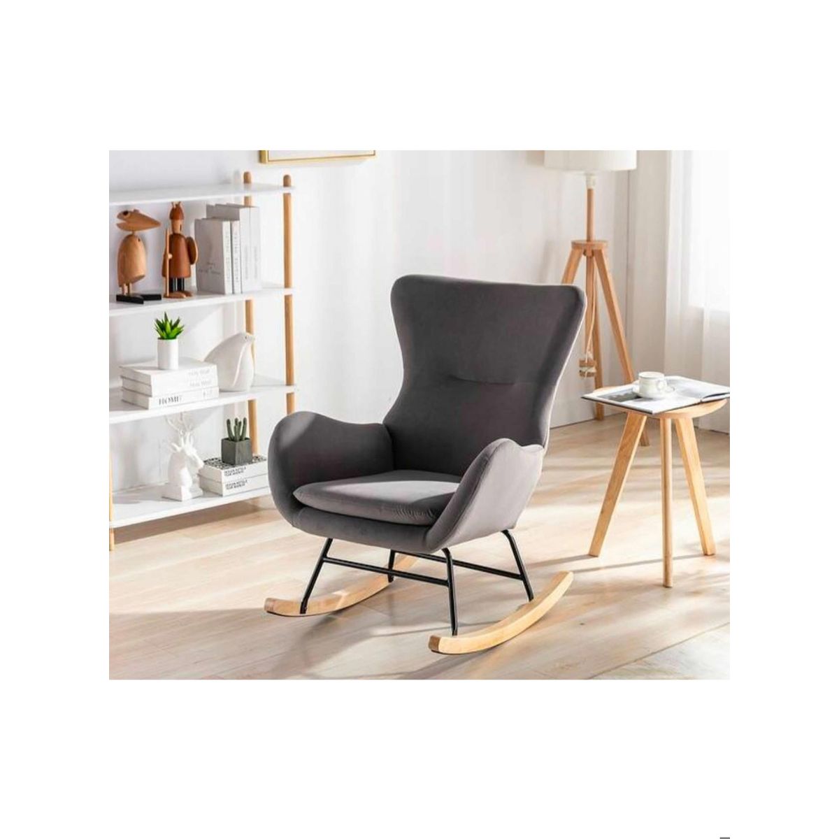 ECOMUSO - SITIAL MECEDOR ELENA GRIS ECOMUSO EM047