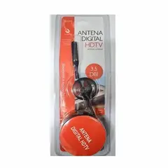 GENERICO - Antena Hd Tv Digital Abierta Tvd Interior Coaxial Con Iman