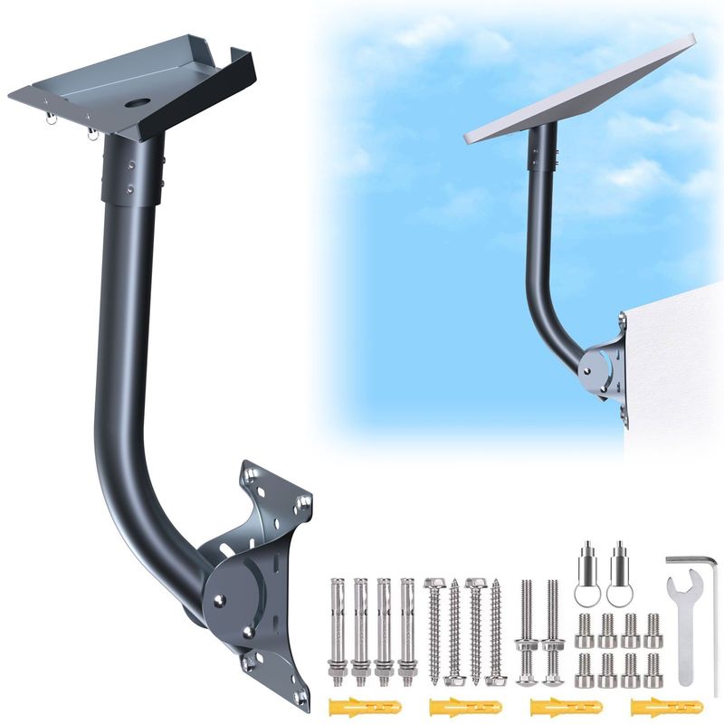 DANWEILE - Soporte Mástil Para Antena Starlink V4 + Kit Instalación
