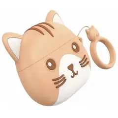 HOCO - Audífonos Inalámbricos EW46 Funda de Gato Cafe