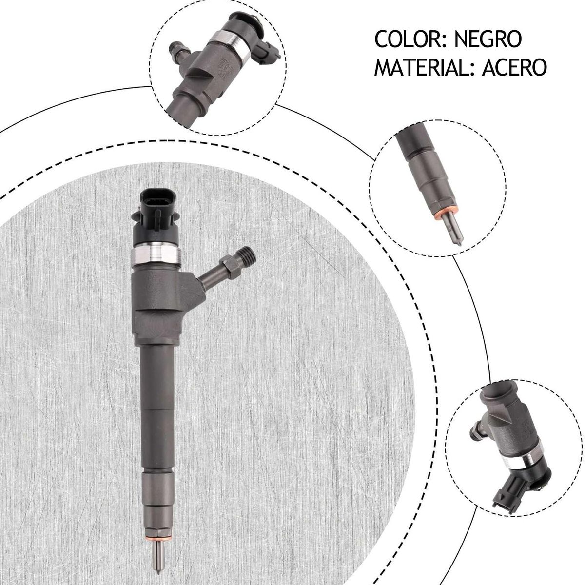 KUANGYE - Inyector Combustible Para Ford Ranger 2.5 Mazda Bt50 2.5
