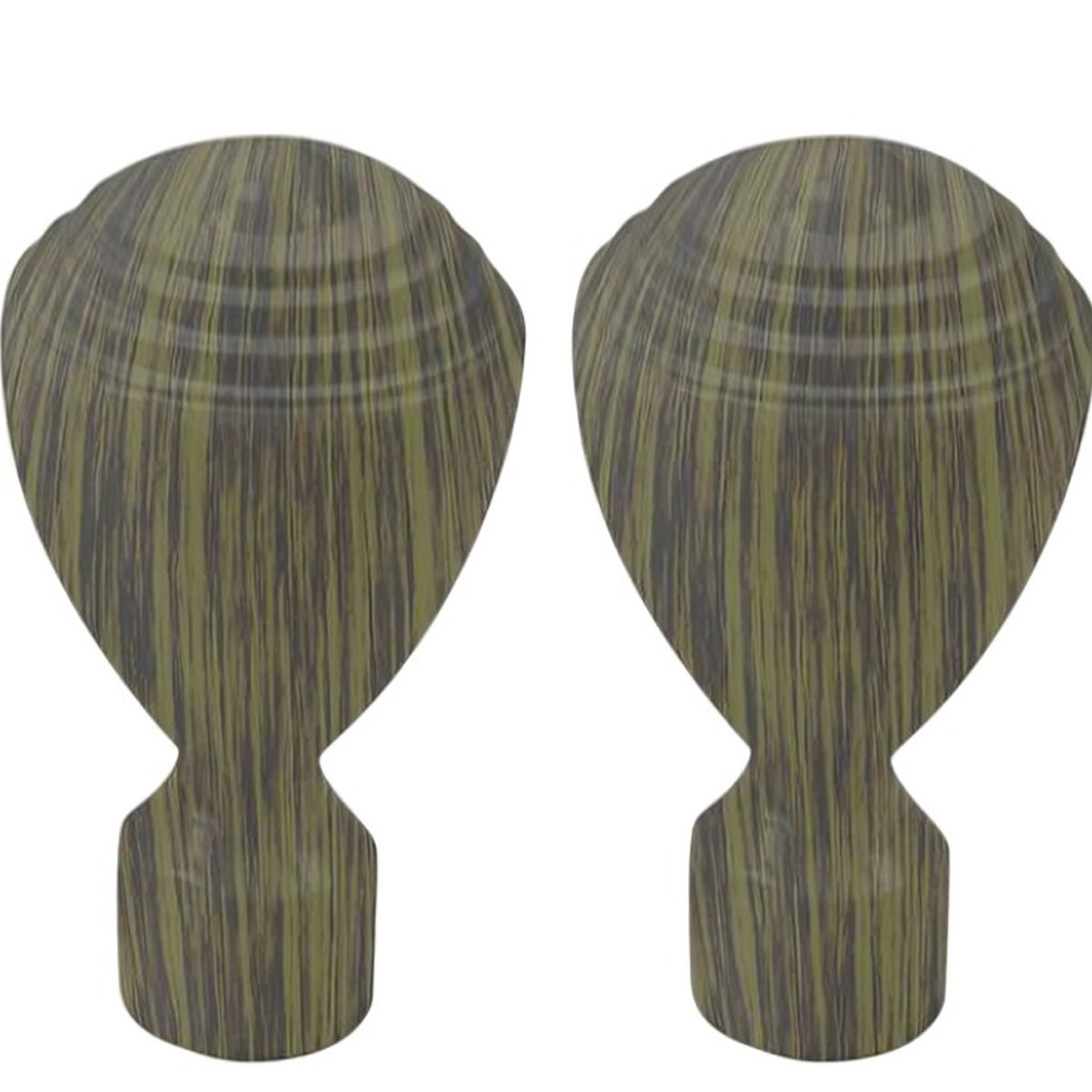 OEM - Remate de poste de cortina 90X20MM