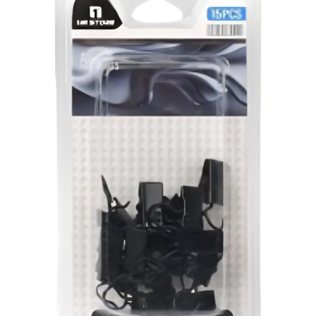 OEM - PACK 2 ACCESORIOS PARA CORTINAS 17X09CM