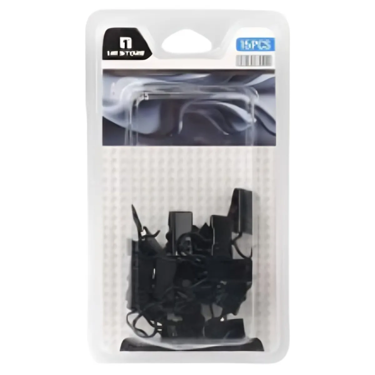 OEM - PACK 2 ACCESORIOS PARA CORTINAS 17X09CM