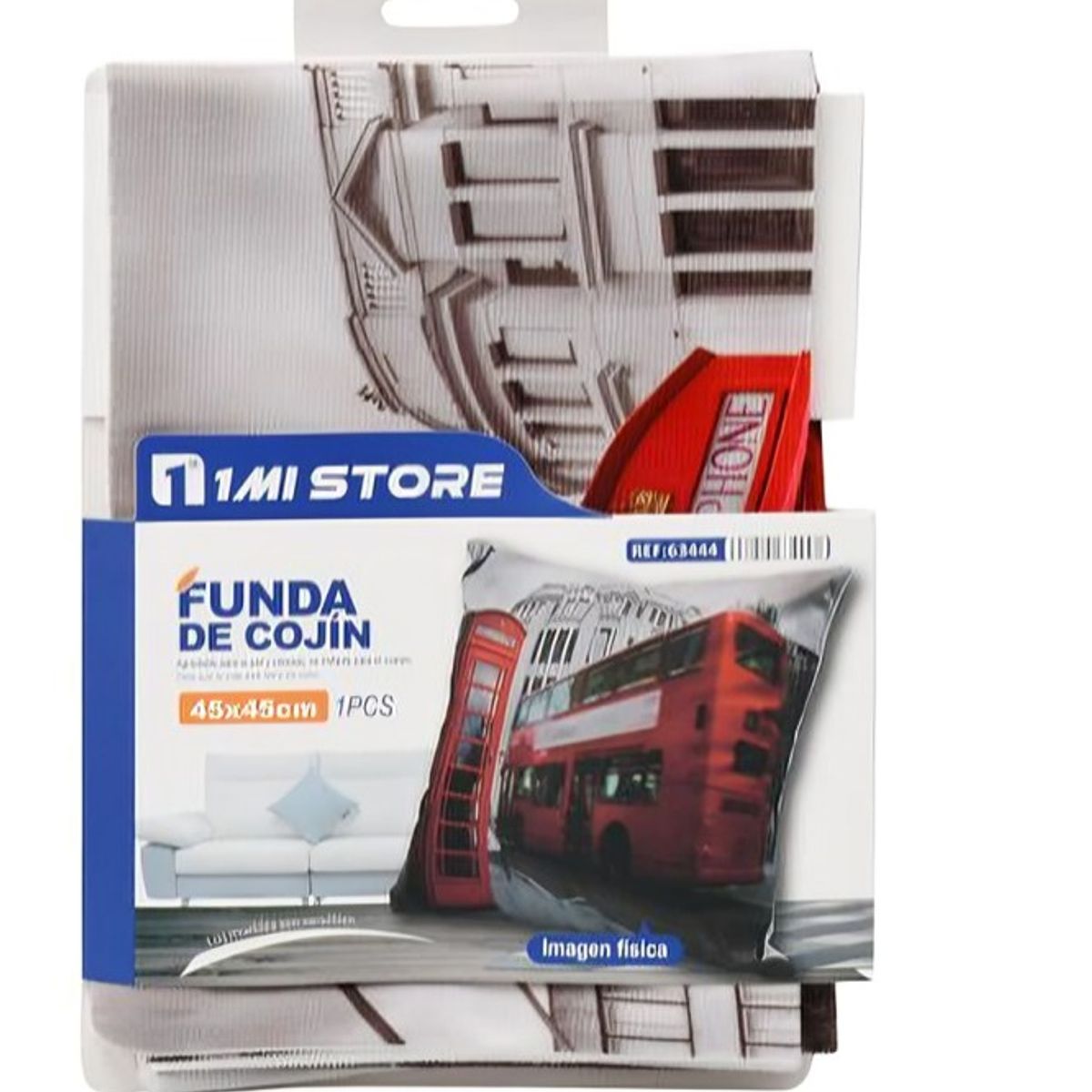 OEM - FUNDA DE COJÍN DISEÑOS 45x45 cm