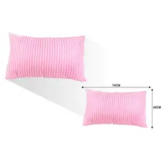 OEM - Almohada 48x74 cm roja 700g