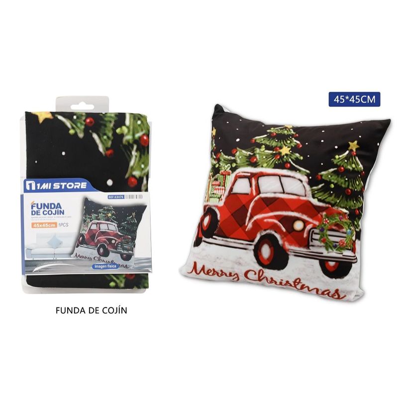 OEM - FUNDA DE COJÍN DISEÑOS 45x45 cm